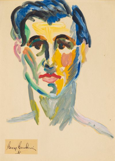 Selbstporträt von George Gershwin