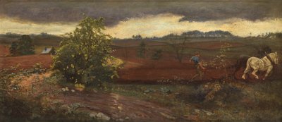 Der Pflug, 1870-72 von George Hemming Mason