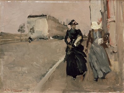 Windstoß von George Hendrik Breitner