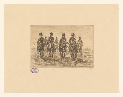 Husaren im Galopp von George Hendrik Breitner