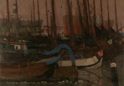 Schiffe im Eis von George Hendrik Breitner