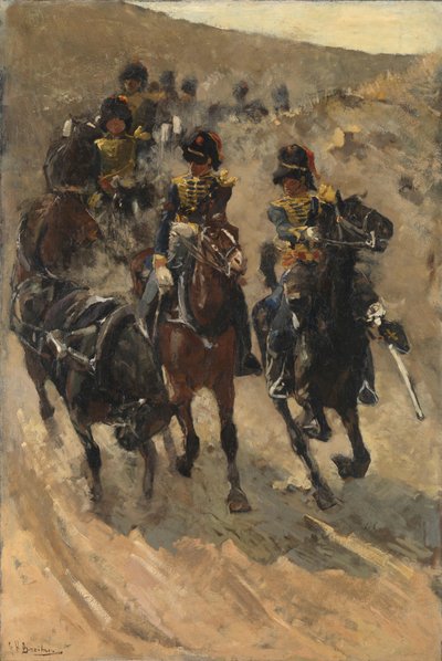 Die Gelben Reiter von George Hendrik Breitner
