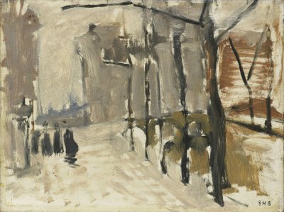 Ansicht in Den Haag (?) von George Hendrik Breitner