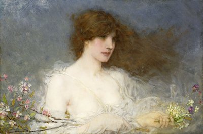 Ein Frühlingsidyll, 1901 von George Henry Boughton