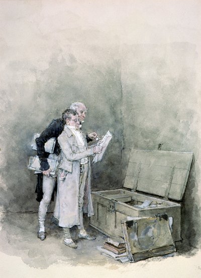 Die Urkundentruhe von George Henry Boughton
