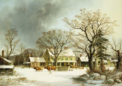 Sieben Meilen nach Salem von George Henry Durrie