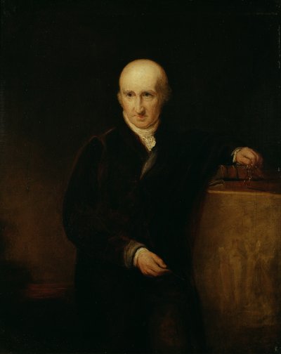 Porträt von Benjamin West von George Henry Harlow