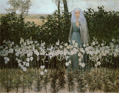 Die Verkündigung, 1887 von George Hitchcock