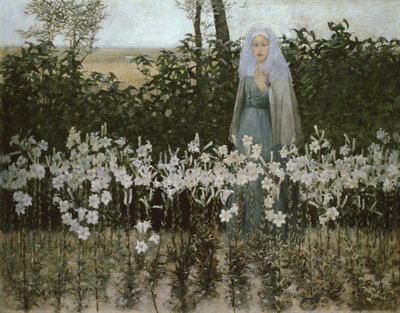 Die Verkündigung, 1887 von George Hitchcock