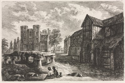 Kenilworth, 1827, veröffentlicht 1848 von George II Cuitt
