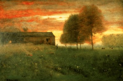 Sonnenuntergang, Montclair von George Inness