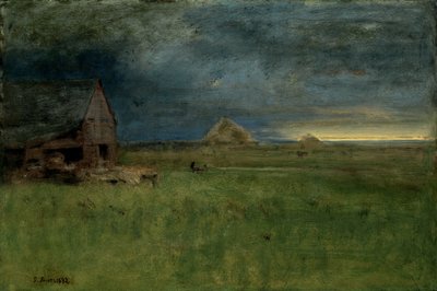 Die einsame Farm, Nantucket, 1892 von George Inness
