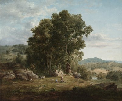 Der Holzfäller von George Inness