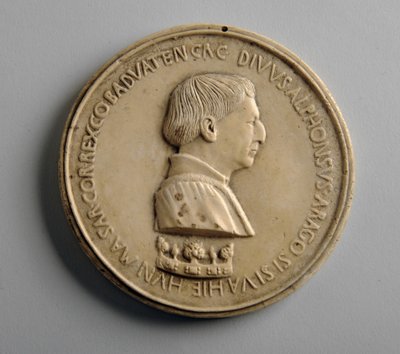 Gipsmedaillon von George James Frampton