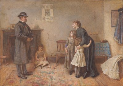 Vermieter und Mieter von George John Pinwell