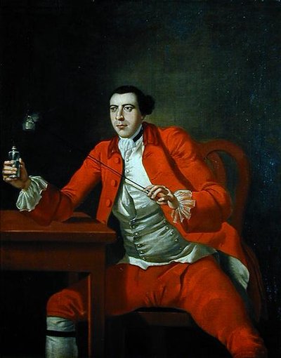 Porträt eines Gentlemans von George Knapton