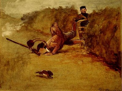 Kaninchenjagd von George Loraine Stampa