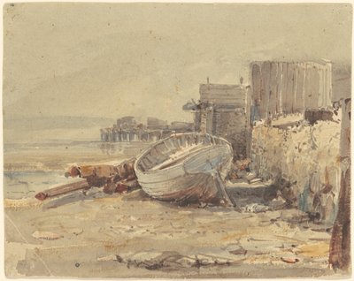 Gestrandetes Schiff von George Loring Brown