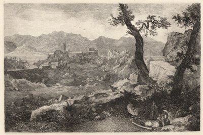 Ansicht in der Nähe von Rom von George Loring Brown