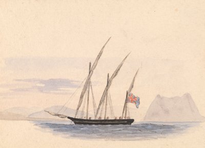 Eine Mistica, Gibraltar von George Lothian Hall