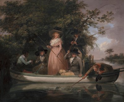Eine Angelgesellschaft von George Morland