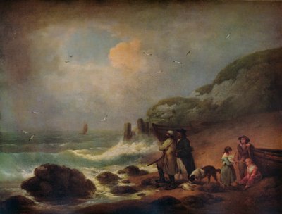Schießen auf Seevögel, 1795 von George Morland