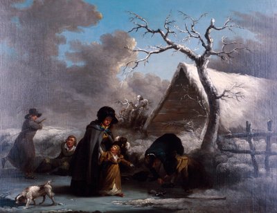 Eislaufen von George Morland