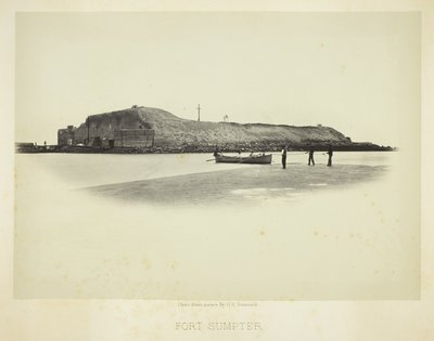 Fort Sumpter von George N. Barnard