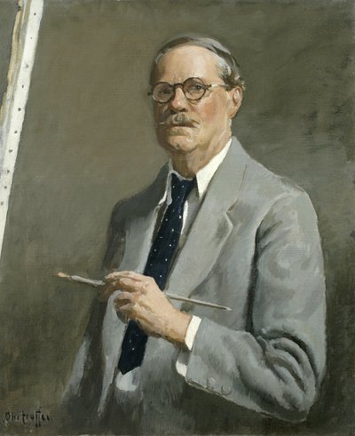 Selbstporträt von George Oberteuffer