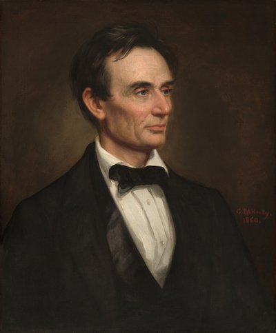 Abraham Lincoln, 1860 von George Peter Alexander Healy
