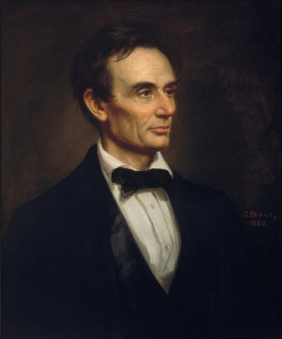 Abraham Lincoln, 1860 von George Peter Alexander Healy