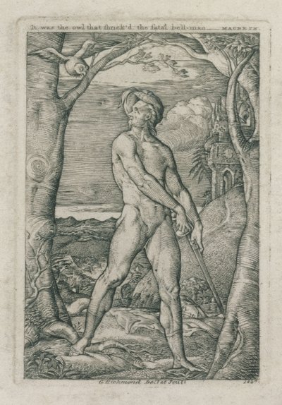 Der tödliche Glockenmann, 1827 von George Richmond