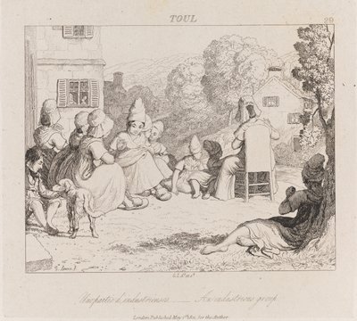 Fleißige Gruppe, Toul von George Robert Lewis