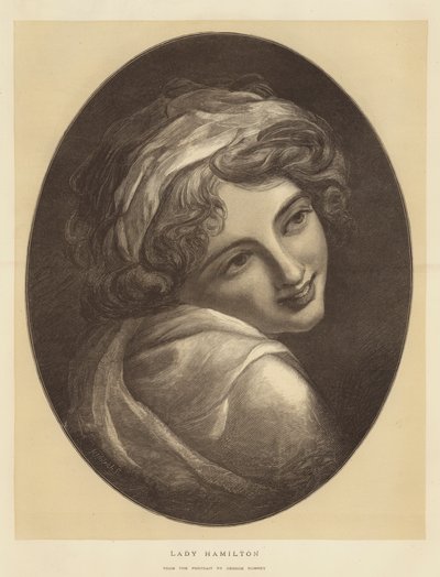 Lady Hamilton von George Romney