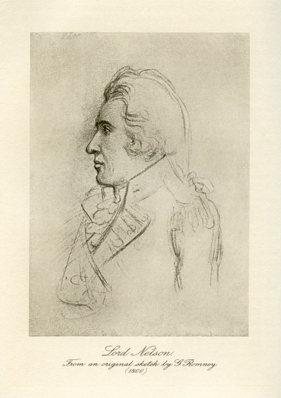 Lord Horatio Nelson von George Romney
