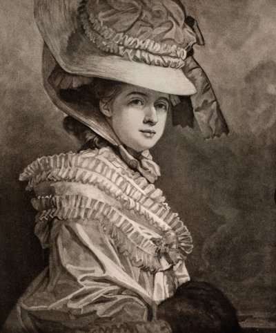 Miss Cumberland, späte 18. Jahrhundert von George Romney