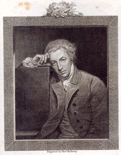 Porträt von William Hayley von George Romney