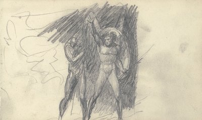 Skizzenbuchzeichnung von George Romney