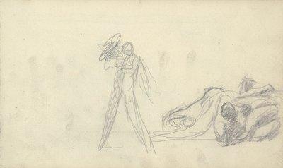 Skizzenbuchzeichnung von George Romney