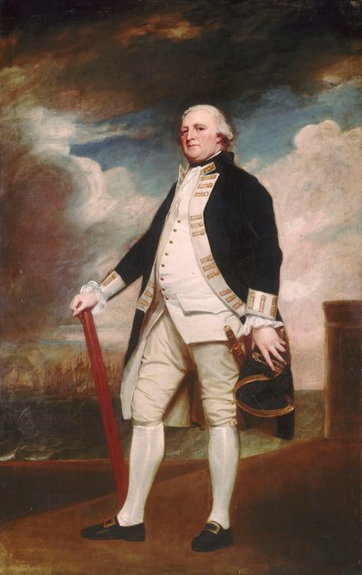 Vizeadmiral George Darby (circa 1720-1790) von George Romney