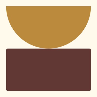 Gold Abstrakt von George Rosaly