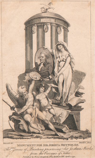 Denkmal für Sir Joshua Reynolds von George Saunders