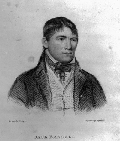 Jack Randall, graviert von Hopwood von George Sharples