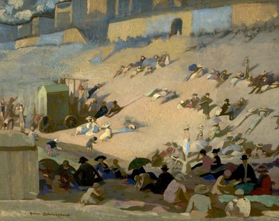 Brighton Beach, East Sussex von George Sheringham