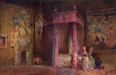 Das Schlafzimmer der Königin von George Sheringham