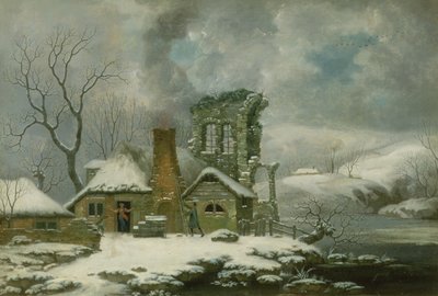 Winterszene von George Smith
