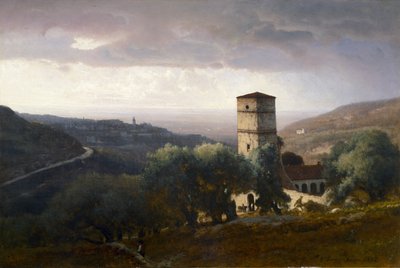 Blick auf Rom von Tivoli von George Snr. Inness