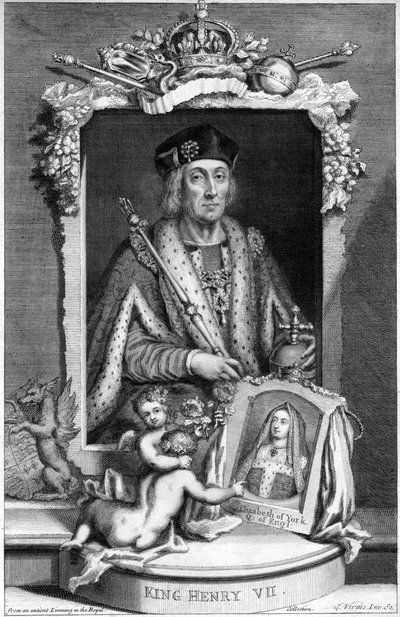 Heinrich VII. von England, 18. Jahrhundert von George Vertue