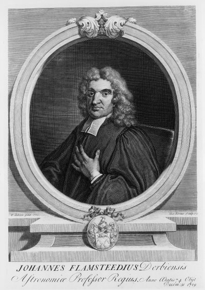 John Flamsteed, Astronom von George Vertue