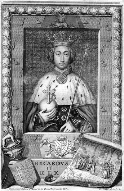 Richard II., König von England von George Vertue